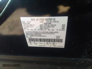 2018 Ford Explorer Limited with VIN 1FM5K7F83JGB10874, listed as a IAAI auction lot 36372917 with 90,447 mi miles. Bid and sale history available at carsss.com. Image 9.
