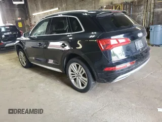 2018 Audi Q5 Premium Plus с VIN WA1BNAFY6J2221194, выставлен на аукционе Copart как лот 61436345 с пробегом 92 839 миль миль и Списание • Salvage title. История ставок и продаж доступна на DreamBid. Изображение 2.