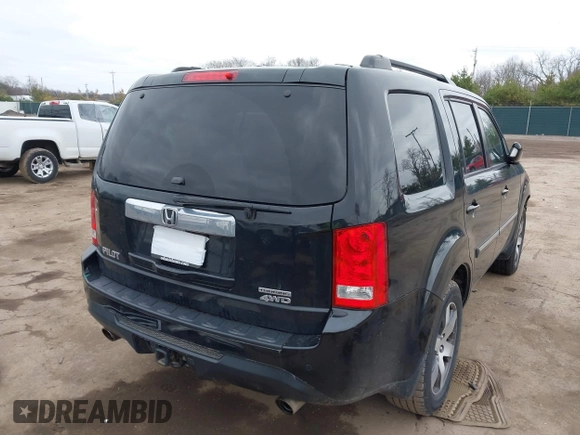 2013 Honda Pilot Touring z VIN 5FNYF4H92DB026943, wystawiony jako IAAI lot #41844735 z przebiegiem 196 406 mil mil oraz . Historia ofert i sprzedaży dostępna na DreamBid. Obrazek 4.