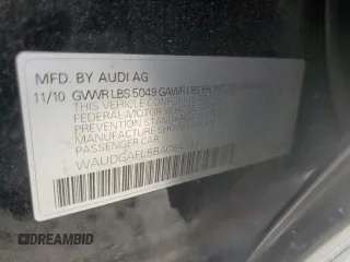 2011 Audi S4 Premium Plus with VIN WAUDGAFL5BA084136, listed as a Copart auction lot 44497285 with 71,766 mi miles and Salvage Title. Bid and sale history available at carsss.com. Image 12.