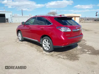 2010 Lexus RX 350 with VIN 2T2ZK1BA6AC021080, listed as a IAAI auction lot 41751493 with 173,002 mi miles. Bid and sale history available at carsss.com. Image 3.