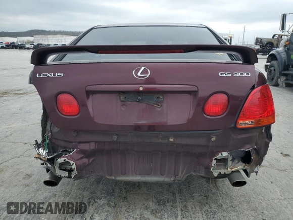 2001 Lexus GS 300 with VIN JT8BD69S810140768, listed as a Copart auction lot 51390715 with 232,808 mi miles and Salvage Title. Bid and sale history available at DreamBid. Image 6.