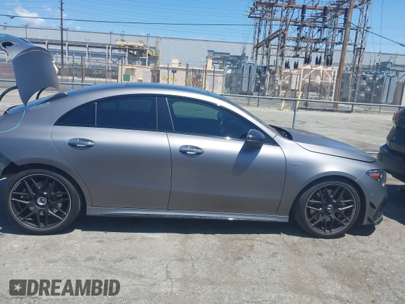 2023 Mercedes-Benz CLA 45 AMG with VIN W1K5J5DBXPN414966, listed as a IAAI auction lot 42265563 with 26,039 mi miles and . Bid and sale history available at DreamBid. Image 14.