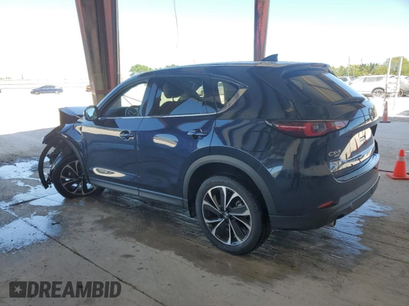 2023 Mazda CX-5 2.5 S Premium Package with VIN JM3KFBDM6P0261800, listed as a Copart auction lot 49881885 with 14,102 mi miles and Non Repairable. Bid and sale history available at carsss.com. Image 2.