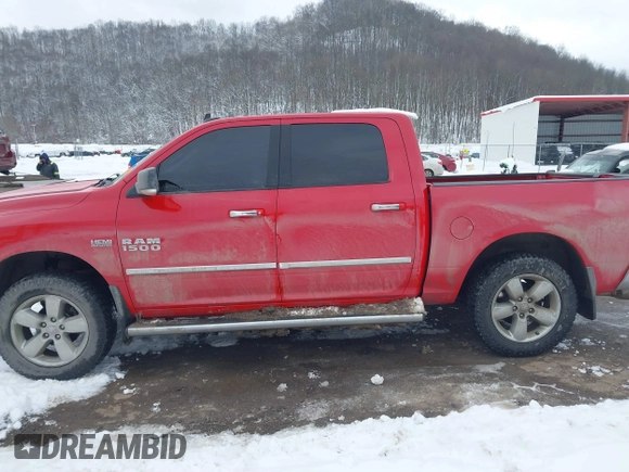 2018 Ram 1500 Big Horn with VIN 3C6RR7LT5JG140156, listed as a IAAI auction lot 41307883 with 119,650 mi miles. Bid and sale history available at carsss.com. Image 14.