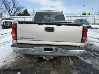 2006 Chevrolet Silverado 1500 LT1 with VIN 1GCEK19B56Z146182, listed as a Copart auction lot 87433354 with 145,843 mi miles and Salvage Title. Bid and sale history available at carsss.com. Image 6.