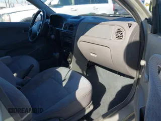 2002 Kia Rio with VIN KNADC123X26183989, listed as a IAAI auction lot 41837792 with 116,746 mi miles. Bid and sale history available at carsss.com. Image 5.