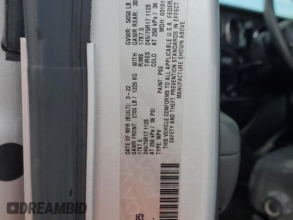 2022 Jeep Wrangler Sport with VIN 1C4HJXAG8NW181325, listed as a Copart auction lot 82700694 with 27,763 mi miles and Salvage Title. Bid and sale history available at DreamBid. Image 15.