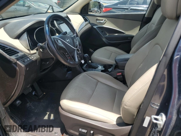 2017 Hyundai Santa Fe 2.4L with VIN 5XYZU3LB4HG421235, listed as a Copart auction lot 62025245 with 103,024 mi miles and Clean title. Bid and sale history available at DreamBid. Image 8.