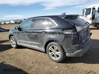 2016 Ford Edge SEL with VIN 2FMPK4J85GBB52364, listed as a Copart auction lot 48592125 with 103,817 mi miles and Salvage Title. Bid and sale history available at carsss.com. Image 2.
