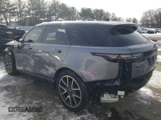 2024 Land Rover Range Rover Velar Dynamic SE z VIN SALYL2EX5RA384515, wystawiony jako Copart lot #88131545 z przebiegiem 10 079 mil mil oraz Szkoda całkowita • Salvage title. Historia ofert i sprzedaży dostępna na DreamBid. Obrazek 2.