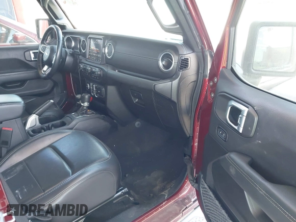 2021 Jeep Gladiator Overland z VIN 1C6HJTFGXML553983, wystawiony jako IAAI lot #41903068 z przebiegiem 54 386 mil mil oraz . Historia ofert i sprzedaży dostępna na DreamBid. Obrazek 5.