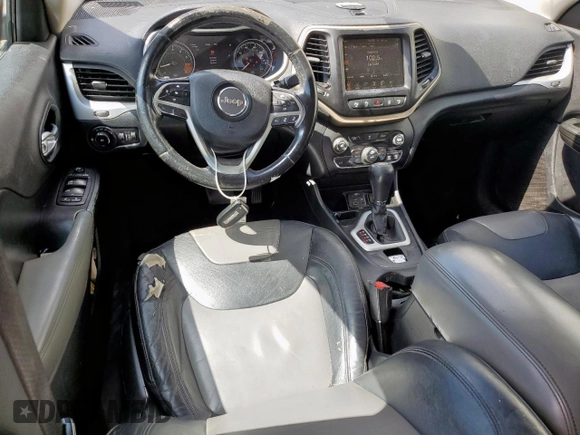 2014 Jeep Cherokee Limited with VIN 1C4PJLDS5EW115108, listed as a Copart auction lot 65480775 with 181,043 mi miles and Clean title. Bid and sale history available at DreamBid. Image 8.