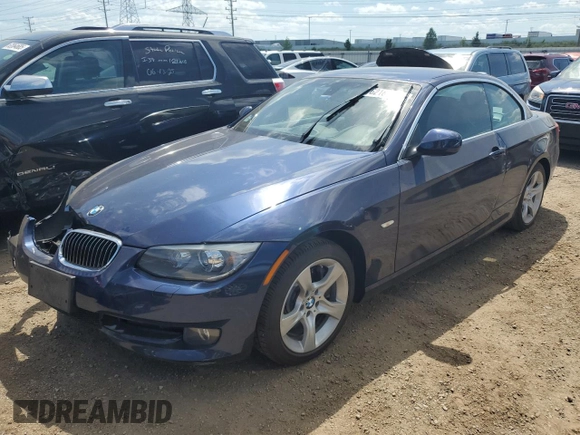 2012 BMW 3 Series 335i with VIN WBADX7C56CE744817, listed as a Copart auction lot 62184325 with 78,621 mi miles and Salvage title. Bid and sale history available at DreamBid. Image 1.