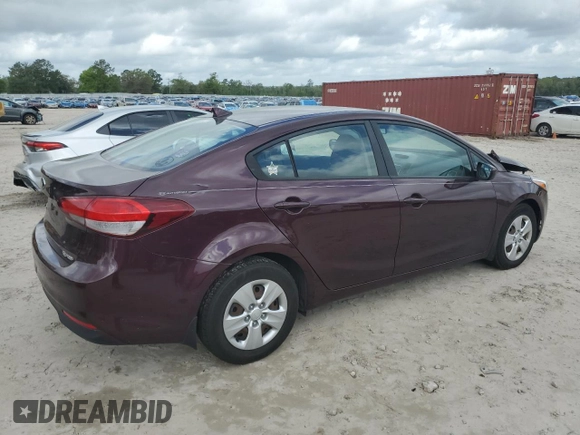2018 Kia Forte LX with VIN 3KPFK4A78JE259190, listed as a Copart auction lot 51579425 with 65,969 mi miles and Salvage Title. Bid and sale history available at carsss.com. Image 3.