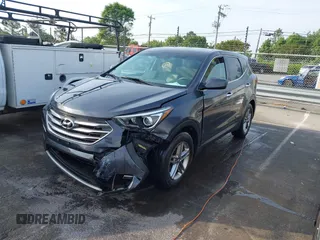 2018 Hyundai Santa Fe 2.4L with VIN 5XYZT3LB0JG525150, listed as a IAAI auction lot 42070377 with 142,418 mi miles and . Bid and sale history available at DreamBid. Image 17.
