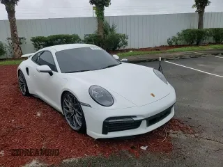 2021 Porsche 911 Turbo S with VIN WP0AD2A97MS257233, listed as a Copart auction lot 74918134 with Not Provided miles and Non Repairable. Bid and sale history available at DreamBid. Image 11.