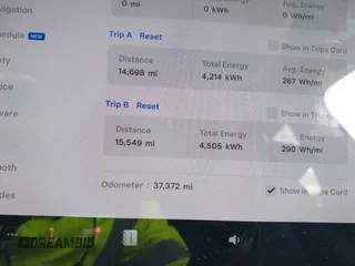 2021 Tesla Model Y Long Range with VIN 5YJYGDEE1MF083780, listed as a IAAI auction lot 41549308 with 37,372 mi miles and . Bid and sale history available at DreamBid. Image 7.