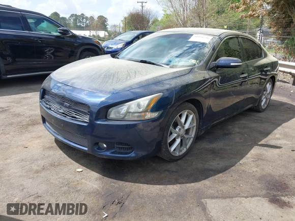 2011 Nissan Maxima 3.5 SV with VIN 1N4AA5AP8BC806248, listed as a IAAI auction lot 41958246 with 147,873 mi miles. Bid and sale history available at carsss.com. Image 2.