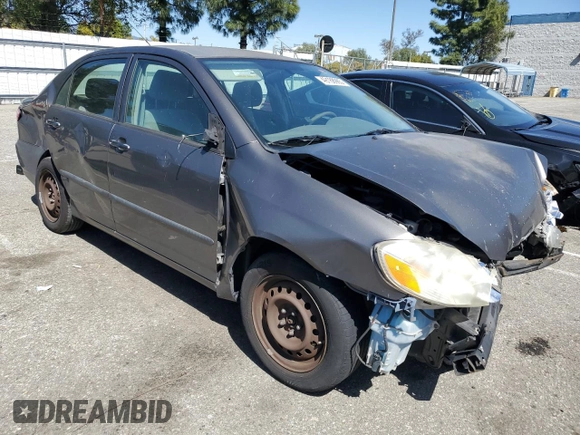 2008 Toyota Corolla CE with VIN 1NXBR32E68Z038695, listed as a Copart auction lot 49188965 with 255,802 mi miles and Salvage Title. Bid and sale history available at DreamBid. Image 4.
