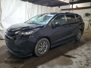 2022 Toyota Sienna LE with VIN 5TDKRKEC7NS087364, listed as a Copart auction lot 63135465 with 81,685 mi miles and Salvage title. Bid and sale history available at DreamBid. Image 1.