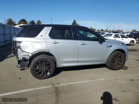 2023 Land Rover Discovery Sport S R-Dynamic with VIN SALCT2FX0PH322291, listed as a Copart auction lot 87925855 with 16,335 mi miles and Salvage Title. Bid and sale history available at carsss.com. Image 3.