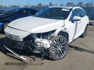 2024 Lexus RX 350 with VIN 2T2BAMBA0RC028513, listed as a IAAI auction lot 42217962 with 10,740 mi miles and . Bid and sale history available at DreamBid. Image 20.