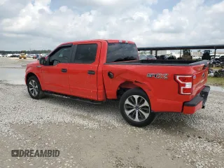 2020 Ford F-150 XL with VIN 1FTEW1CP9LKD74103, listed as a Copart auction lot 50815145 with 53,915 mi miles and Salvage Title. Bid and sale history available at carsss.com. Image 2.