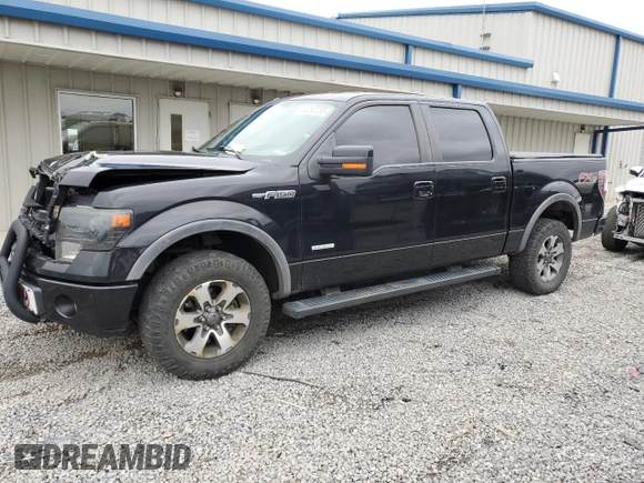 2014 Ford F-150 XL with VIN 1FTFW1ET9EKG56016, listed as a Copart auction lot 48050285 with 102,062 mi miles and Salvage Title. Bid and sale history available at carsss.com. Image 1.