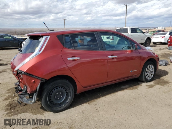 2013 Nissan LEAF SV with VIN 1N4AZ0CP6DC425817, listed as a Copart auction lot 44527595 with 102,899 mi miles and Salvage Title. Bid and sale history available at carsss.com. Image 3.