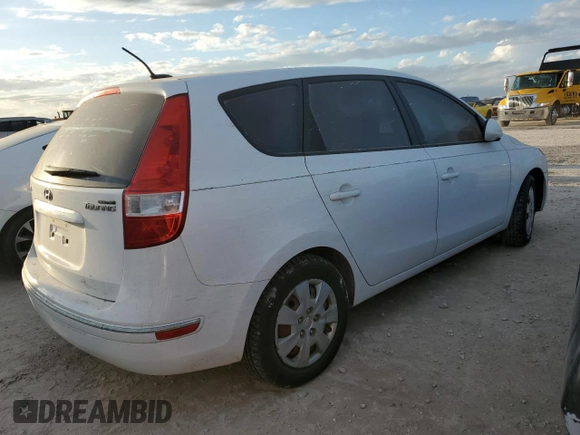 2011 Hyundai Elantra Touring GLS with VIN KMHDB8AEXBU126197, listed as a Copart auction lot 75101604 with 0 mi miles and Salvage Title. Bid and sale history available at carsss.com. Image 3.