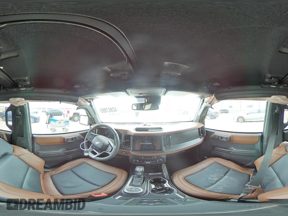 2024 Ford Bronco Outer Banks with VIN 1FMDE8BH3RLB22749, listed as a Copart auction lot 42867855 with 1,693 mi miles and Salvage Title. Bid and sale history available at DreamBid. Image 13.