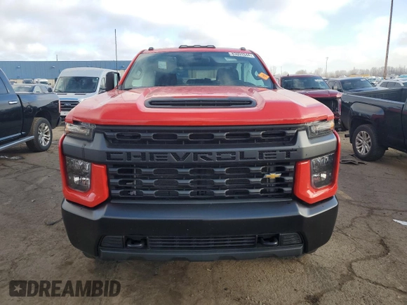 2020 Chevrolet Silverado 3500HD Work Truck with VIN 1GC4YSE79LF345718, listed as a Copart auction lot 83093344 with 0 mi miles and Salvage Title. Bid and sale history available at carsss.com. Image 5.