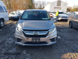 2019 Honda Odyssey EX with VIN 5FNRL6H50KB074265, listed as a IAAI auction lot 40964685 with 74,719 mi miles and . Bid and sale history available at DreamBid. Image 12.