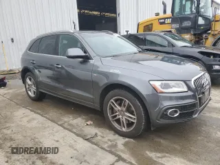 2016 Audi Q5 Premium Plus with VIN WA1D7AFP7GA037150, listed as a Copart auction lot 58072105 with 91,491 mi miles and Salvage title. Bid and sale history available at DreamBid. Image 4.