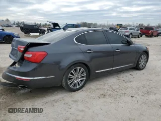 2016 Kia Cadenza Premium with VIN KNALN4D76G5221688, listed as a Copart auction lot 87072754 with 178,914 mi miles and Salvage Title. Bid and sale history available at carsss.com. Image 3.