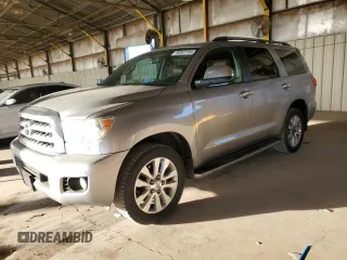 2008 Toyota Sequoia Platinum with VIN 5TDZY67A48S006829, listed as a Copart auction lot 80567134 with 147,763 mi miles and Clean Title. Bid and sale history available at carsss.com. Image 1.