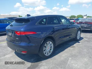 2017 Jaguar F-Pace 35t Premium with VIN SADCJ2BV4HA884503, listed as a IAAI auction lot 42274489 with 45,443 mi miles and . Bid and sale history available at DreamBid. Image 4.