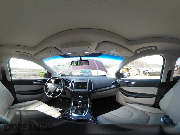2017 Ford Edge Titanium with VIN 2FMPK4K81HBB51275, listed as a IAAI auction lot 42072543 with 90,912 mi miles. Bid and sale history available at carsss.com. Image 18.