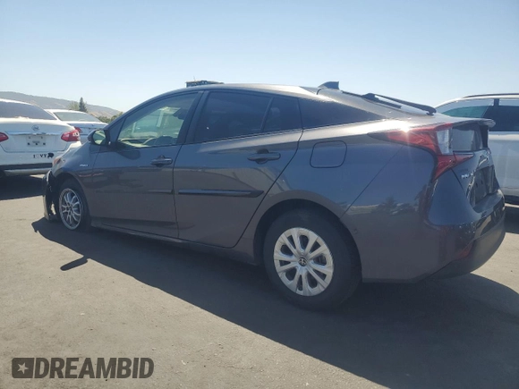 2022 Toyota Prius L Eco z VIN JTDKAMFU6N3167881, wystawiony jako Copart lot #57356655 z przebiegiem 25 579 mil mil oraz Szkoda całkowita • Salvage title. Historia ofert i sprzedaży dostępna na DreamBid. Obrazek 2.