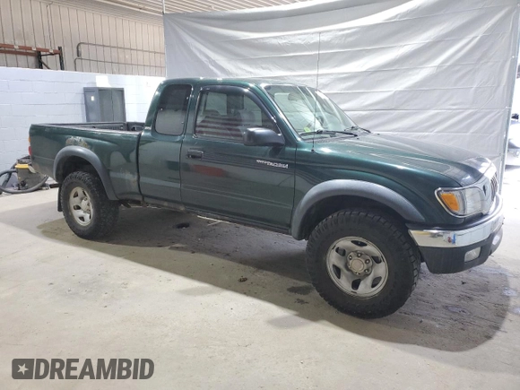 2003 Toyota Tacoma with VIN 5TEWN72N63Z281982, listed as a Copart auction lot 54095725 with 253,162 mi miles and Clean Title. Bid and sale history available at carsss.com. Image 4.