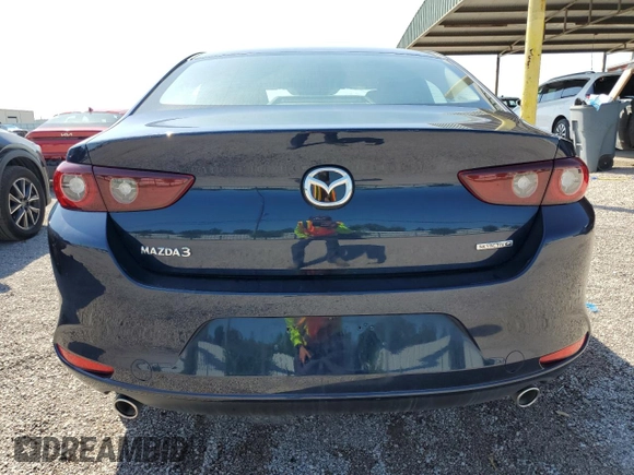 2025 Mazda 3 S Preferred with VIN 3MZBPACM0SM455128, listed as a Copart auction lot 52569265 with 2,042 mi miles and Salvage title. Bid and sale history available at DreamBid. Image 6.