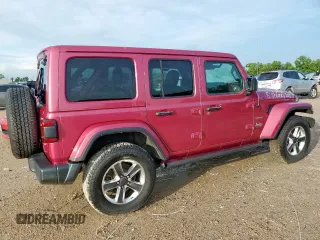 2022 Jeep Wrangler Unlimited Sahara z VIN 1C4HJXEN0NW106045, wystawiony jako Copart lot #61257055 z przebiegiem 104 937 mil mil oraz Szkoda całkowita • Salvage title. Historia ofert i sprzedaży dostępna na DreamBid. Obrazek 3.