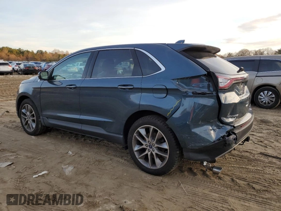 2016 Ford Edge Titanium with VIN 2FMPK4K92GBB56511, listed as a Copart auction lot 85654534 with 78,072 mi miles and Salvage Title. Bid and sale history available at carsss.com. Image 2.