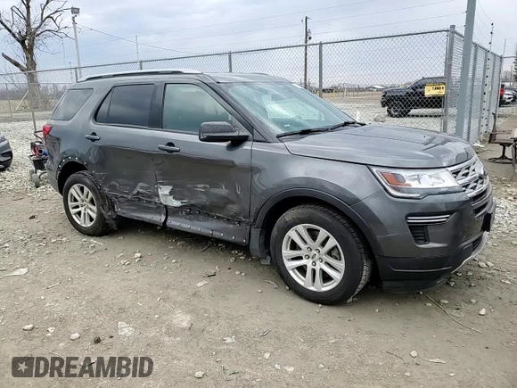 2018 Ford Explorer XLT with VIN 1FM5K8DH4JGA40603, listed as a Copart auction lot 50973805 with 91,259 mi miles and Salvage Title. Bid and sale history available at carsss.com. Image 12.