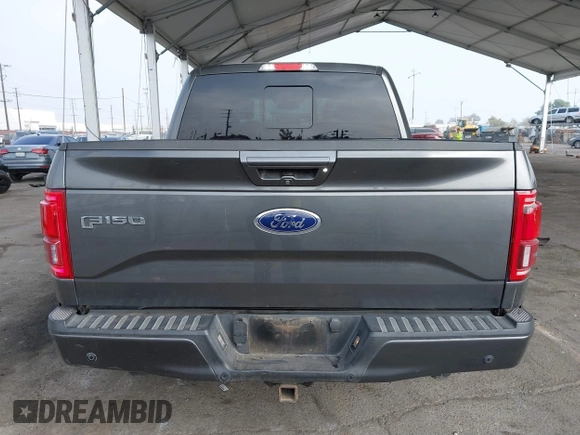 2016 Ford F-150 XLT with VIN 1FTEW1EG8GKE16490, listed as a IAAI auction lot 40622454 with 156,573 mi miles. Bid and sale history available at carsss.com. Image 16.