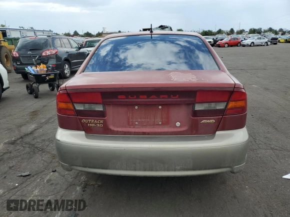 2003 Subaru Legacy Outback with VIN 4S3BE896337217280, listed as a Copart auction lot 64778324 with 226,801 mi miles and Salvage title. Bid and sale history available at DreamBid. Image 6.