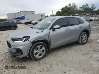 2024 Honda HR-V LX with VIN 3CZRZ1H37RM723320, listed as a Copart auction lot 50589855 with 25,219 mi miles and Salvage Title. Bid and sale history available at DreamBid. Image 1.