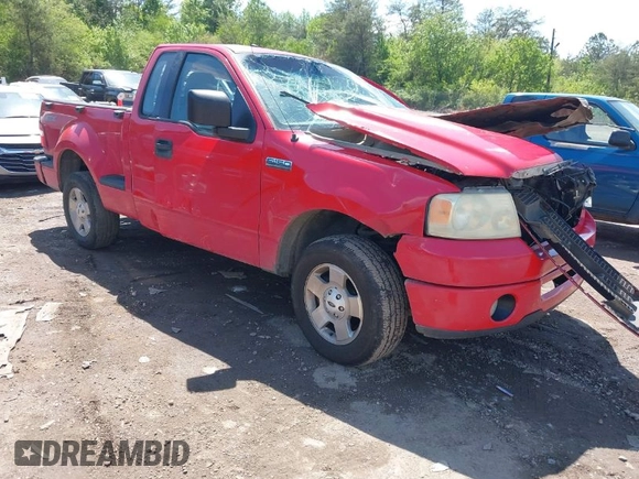 2006 Ford F-150 STX with VIN 1FTRF02286KD73577, listed as a IAAI auction lot 41967994 with 1 mi miles. Bid and sale history available at carsss.com. Image 1.
