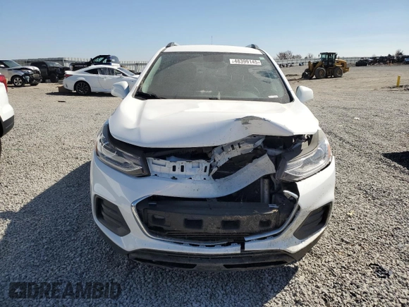 2018 Chevrolet Trax LT with VIN 3GNCJPSB3JL226174, listed as a Copart auction lot 48399145 with 184,416 mi miles and Salvage Title. Bid and sale history available at carsss.com. Image 5.
